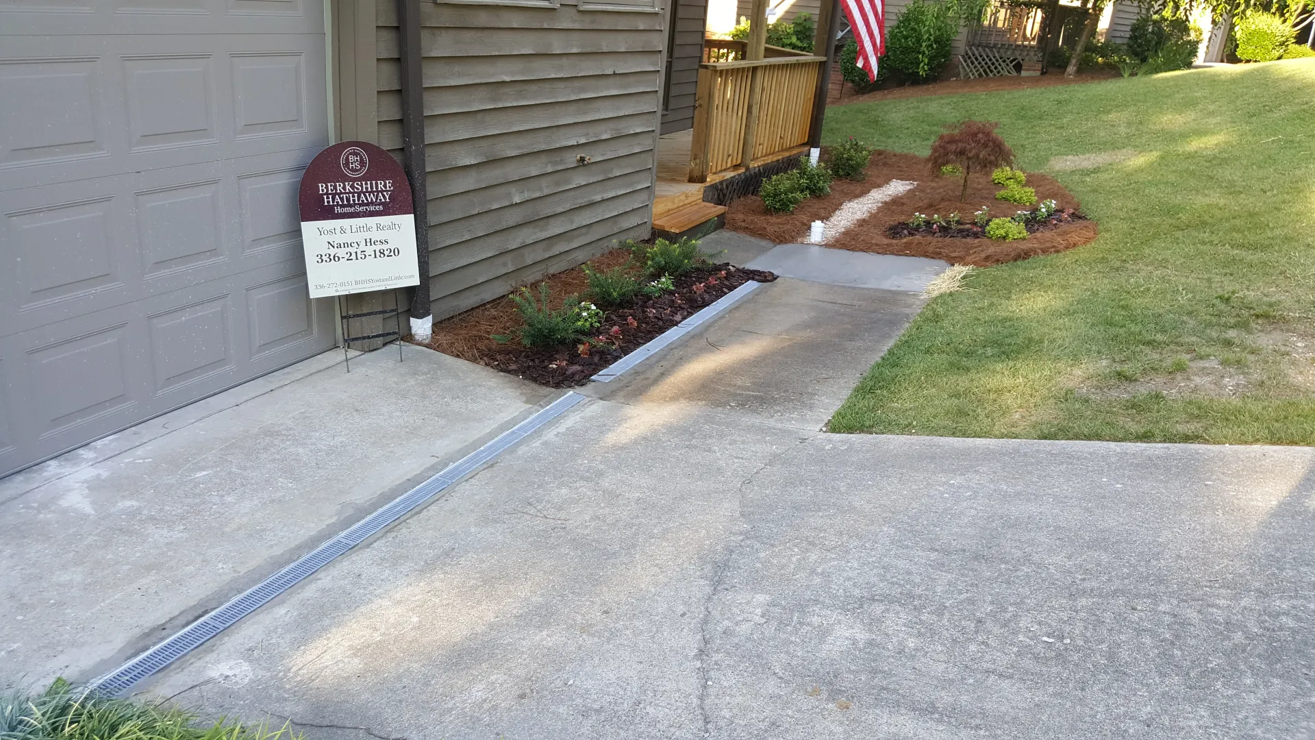 Drainage installation